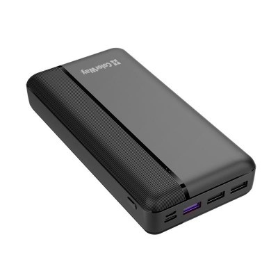 Универсальная мобильная батарея ColorWay 30000mAh Black (CW-PB300LPA3BK-PD)