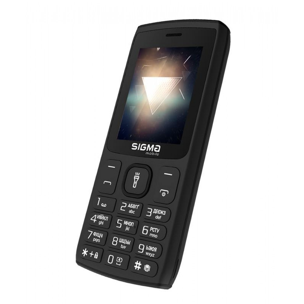 Мобильный телефон Sigma mobile X-style 34 NRG Type-C Dual Sim Black