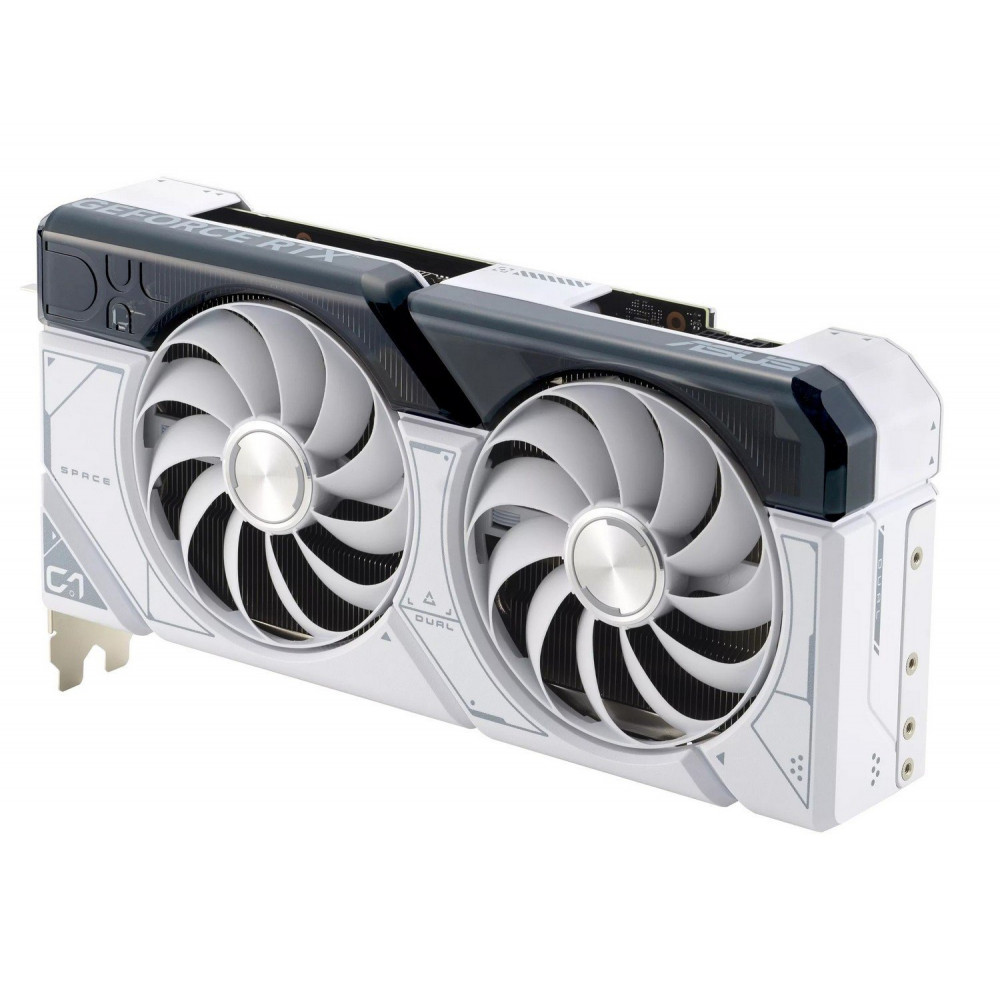 Видеокарта GF RTX 4070 Super 12GB GDDR6X Dual White Asus (DUAL-RTX4070S-12G-WHITE)