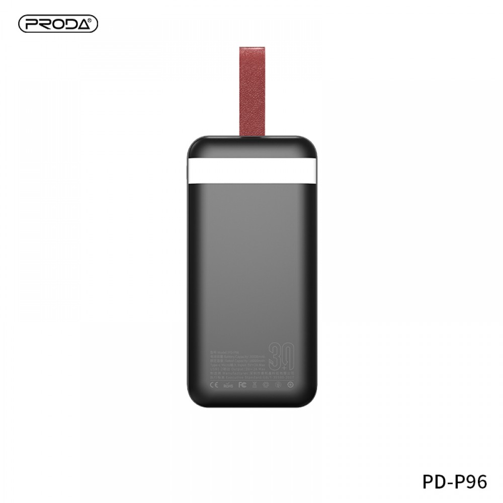 Power Bank Proda PD P-96 30000mAh Black (PRD-PD-96-BK)