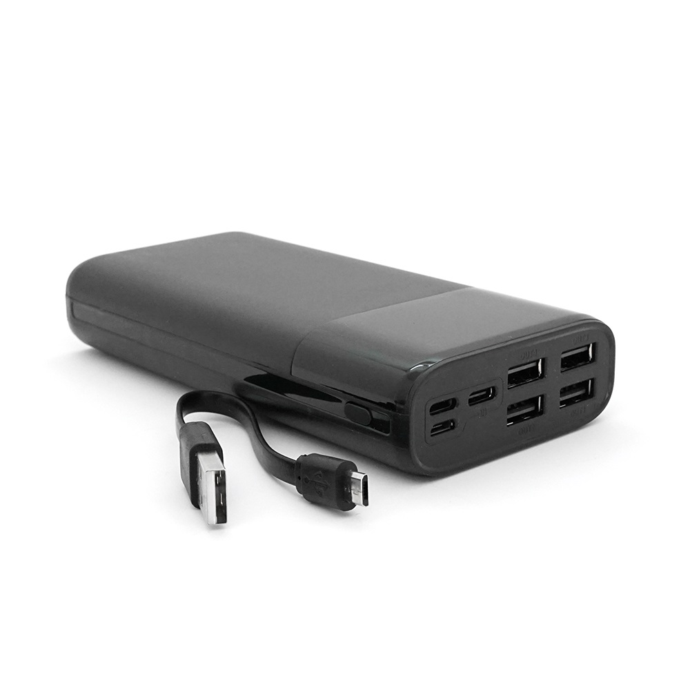 Power Bank Wozinsky WPB-001BK Bipow 30000mAh Black (WPB-001BK/28829)