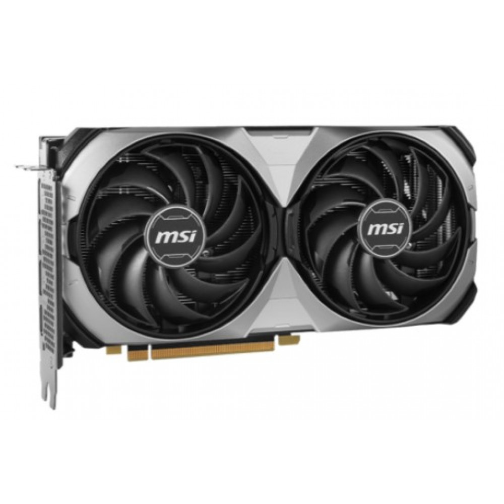 Видеокарта GF RTX 4070 12GB GDDR6X Ventus 2X E OC MSI (GeForce RTX 4070 VENTUS 2X E 12G OC)