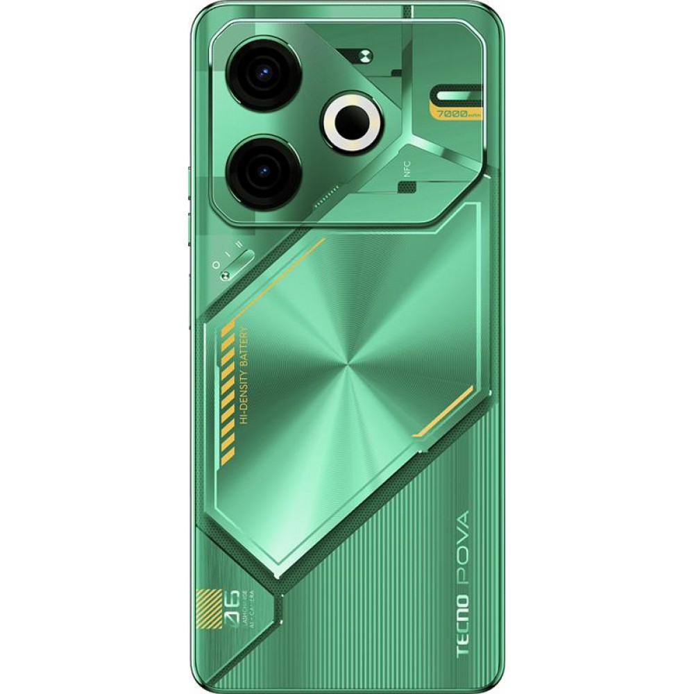 Смартфон Tecno Pova 6 Neo (LI6) 8/128GB Comet Green (4894947021039)