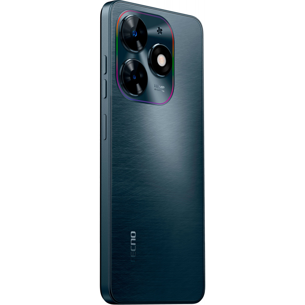 Смартфон Tecno Spark Go 2024 (BG6) 4/128GB Dual Sim Gravity Black (4894947010538)