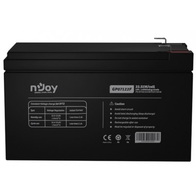 Аккумуляторная батарея Njoy GP07122F 12V (BTVACGUOBTD2FCN01B) VRLA