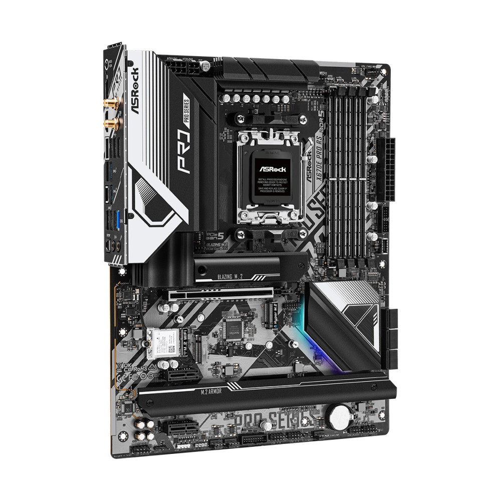Материнская плата ASRock X670E PRO RS Socket AM5