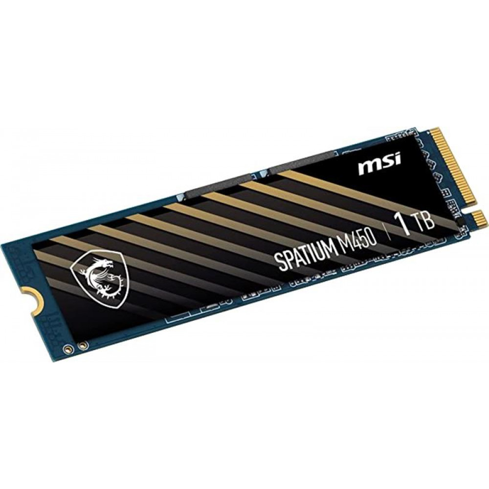 Накопичувач SSD 1TB MSI Spatium M450 M.2 2280 PCIe 4.0 x4 NVMe 3D NAND TLC (S78-440L980-P83)