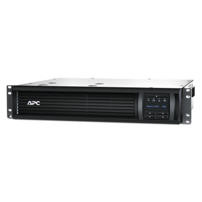 ИБП APC Smart-UPS 750VA/500W, RM 2U, LCD, USB, SmartConnect (SMT750RMI2UC)