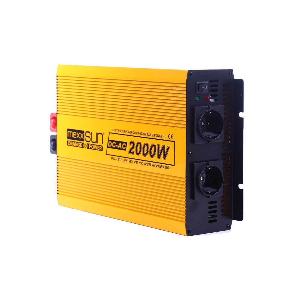 Инвертор напряжения Mexxsun YX-2000W-S, 12V/220V, 2000W (29182)