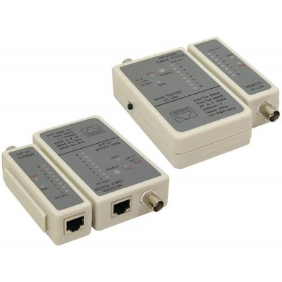 Тестер кабельний Cablexpert NCT-1 для RJ45, RG58 кабелів