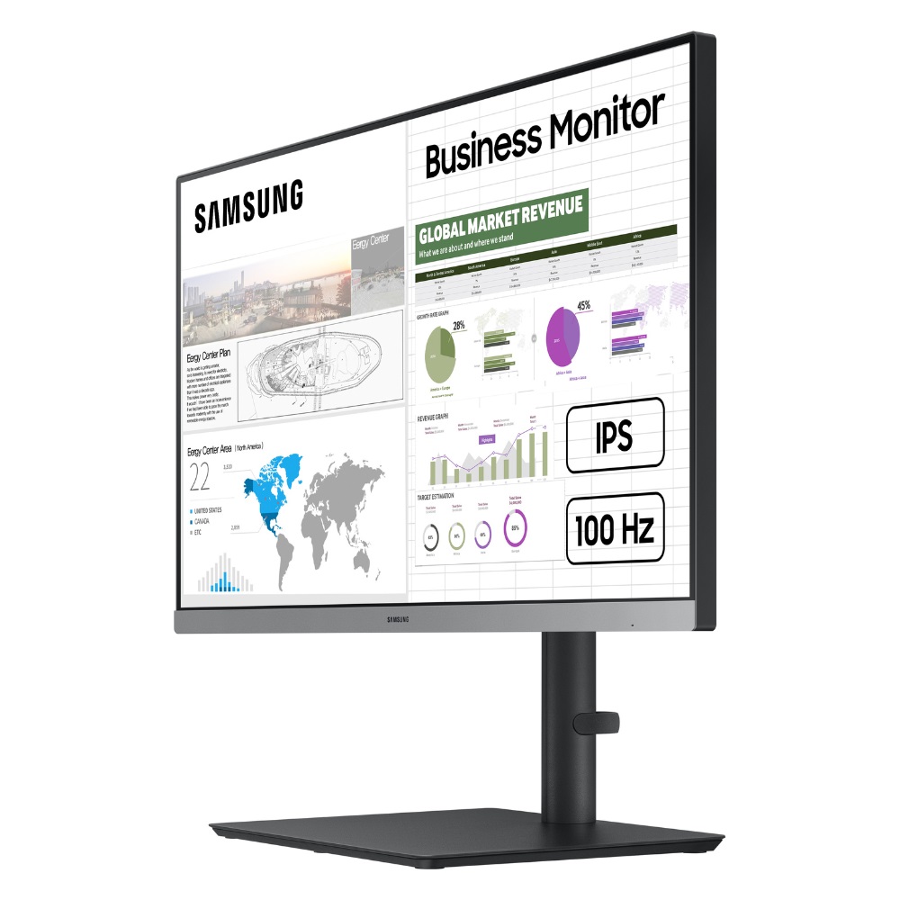 Монитор Samsung 24" LS24C430G (LS24C430GAIXCI) IPS Black