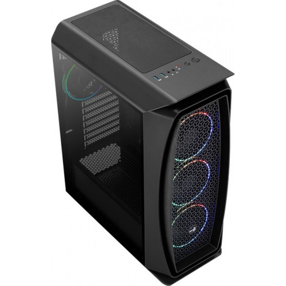 Корпус AeroCool Aero One Eclipse-G-BK-v1 (ACCM-PB17143.11) Black без БП