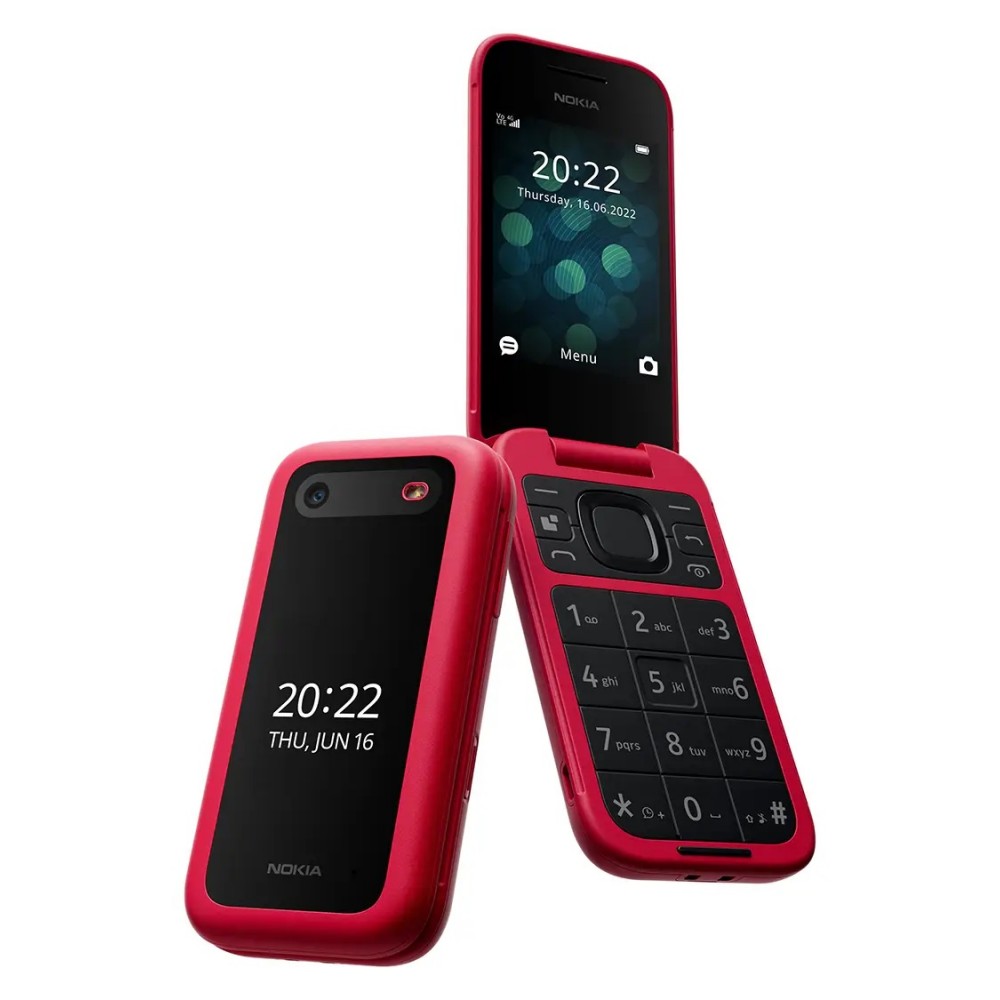 Мобільний телефон Nokia 2660 Flip Dual Sim Red