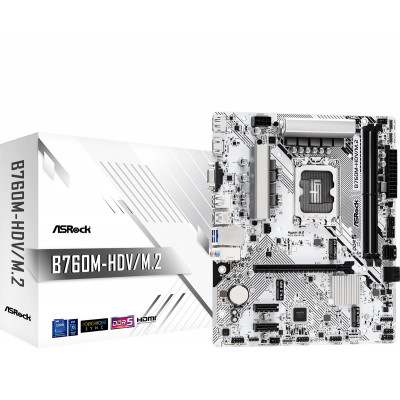 Материнская плата ASRock B760M-HDV/M.2 Socket 1700