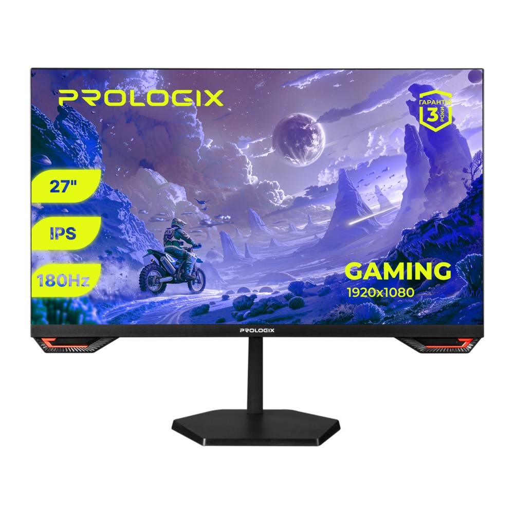 Монитор Prologix Gaming 27" GM2724HD IPS Black 180Hz