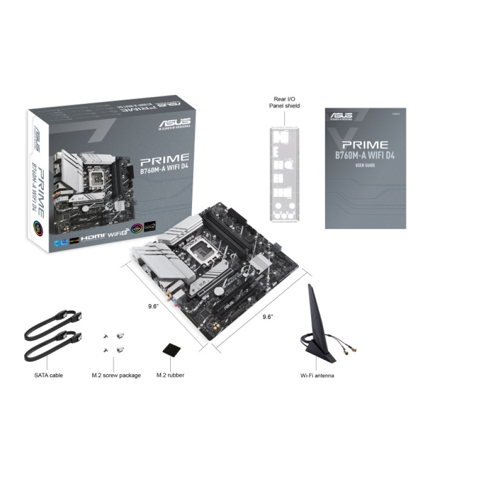 Материнская плата Asus Prime B760M-A WIFI D4 Socket 1700
