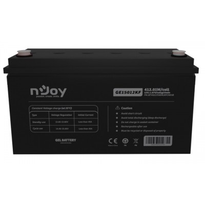 Акумуляторна батарея Njoy GE15012KF 12V (BTVGCLTODHLKFCN01B) VRLA