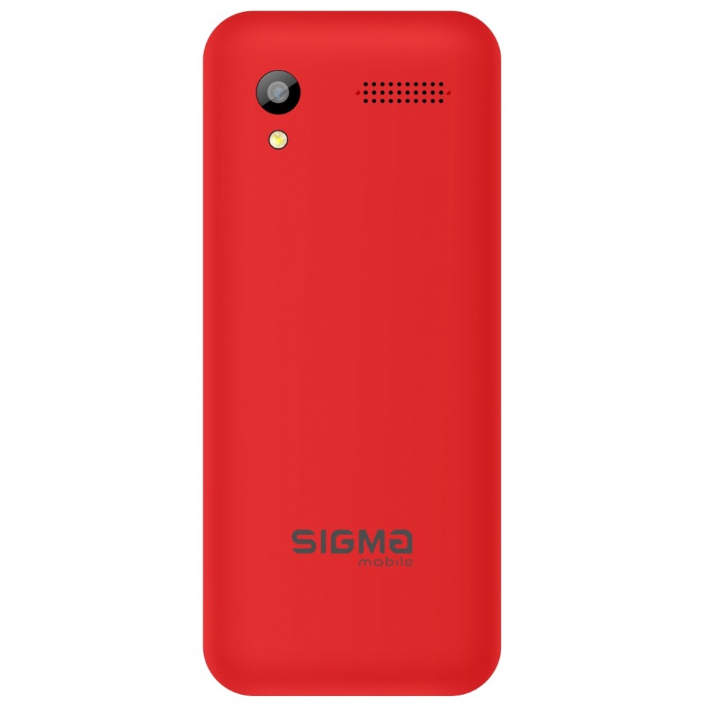 Мобiльний телефон Sigma mobile X-style 31 Power Type-C Dual Sim Red