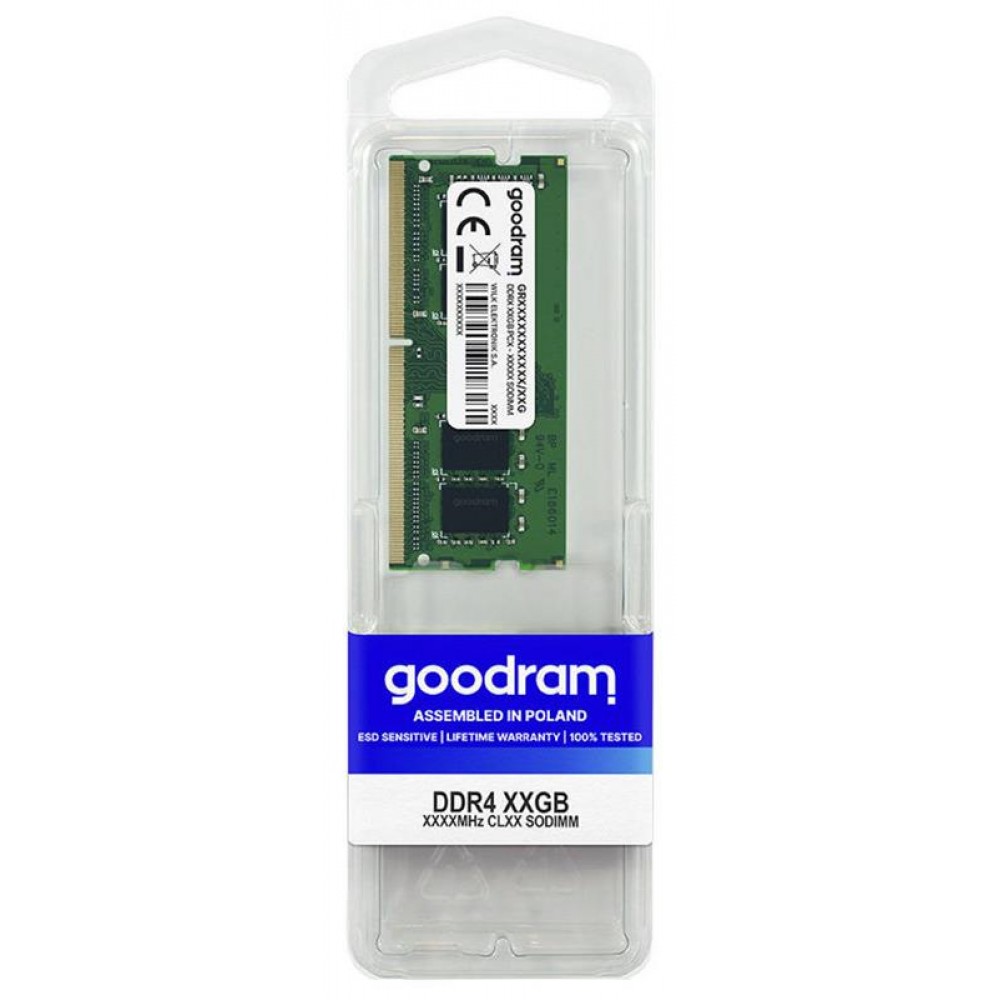 Модуль памяти SO-DIMM 8GB/3200 DDR4 Goodram (GR3200S464L22S/8G)