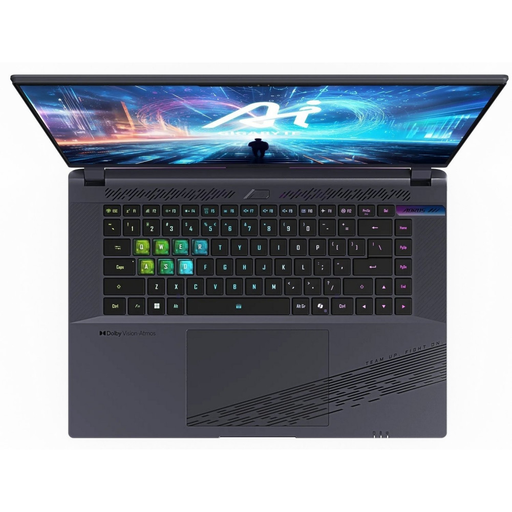 Ноутбук Gigabyte Aorus 16X 9SG 2024 (AORUS 16X 9SG-43KZC54SD) Midnight Gray