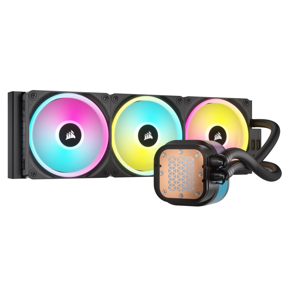Система водяного охлаждения Corsair iCUE Link H150i RGB AIO Liquid CPU Cooler Black (CW-9061003-WW)