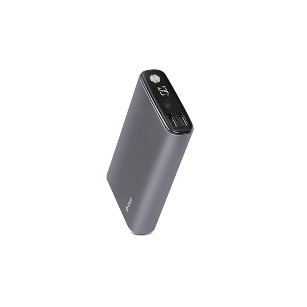 Універсальна мобільна батарея Ttec 15000mAh ReCharger Pro LCD PD 65W Space Gray (2BB216UG)