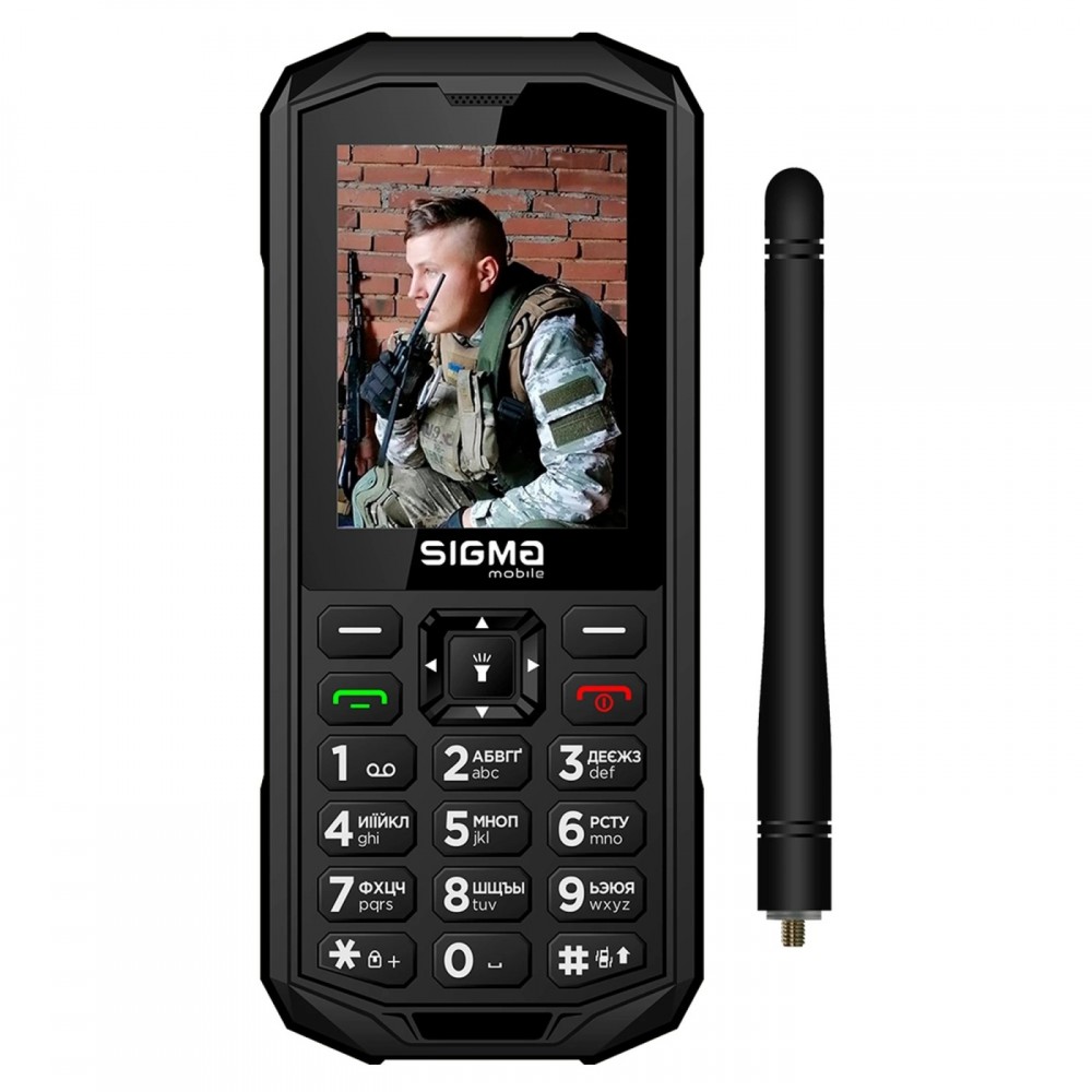 Мобільний телефон Sigma mobile X-treme PA68 Wave Dual Sim Black (4827798466612)