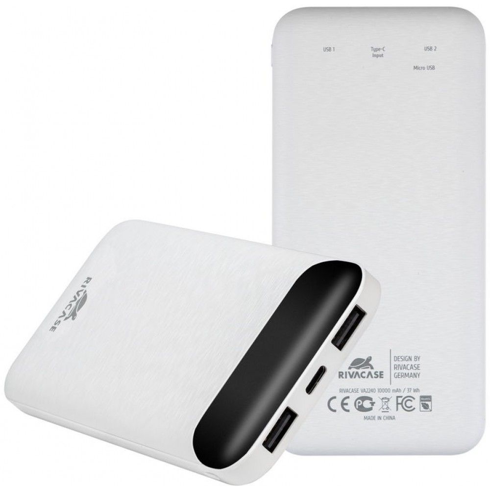 Power Bank Rivacase Rivapower 10000mAh White (VA2240)