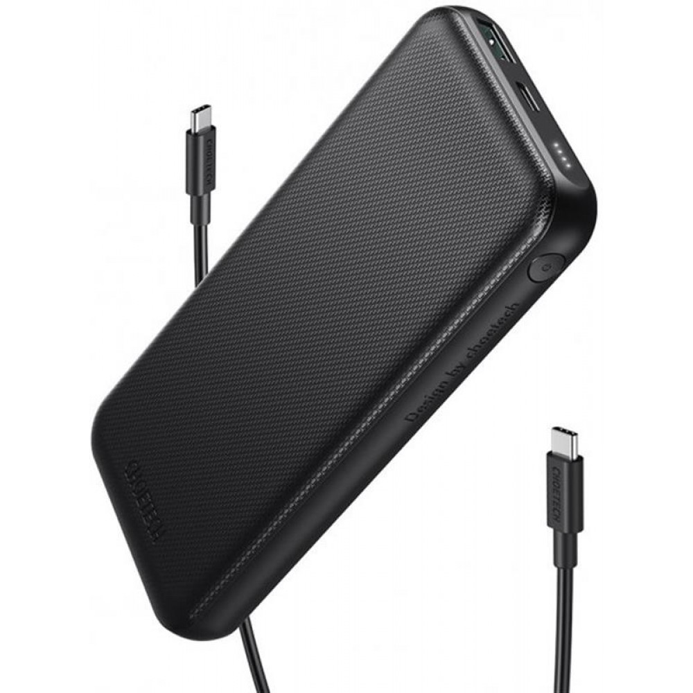 Універсальна мобільна батарея Choetech B627 10000mAh Black (B627-V3-CC-BK)