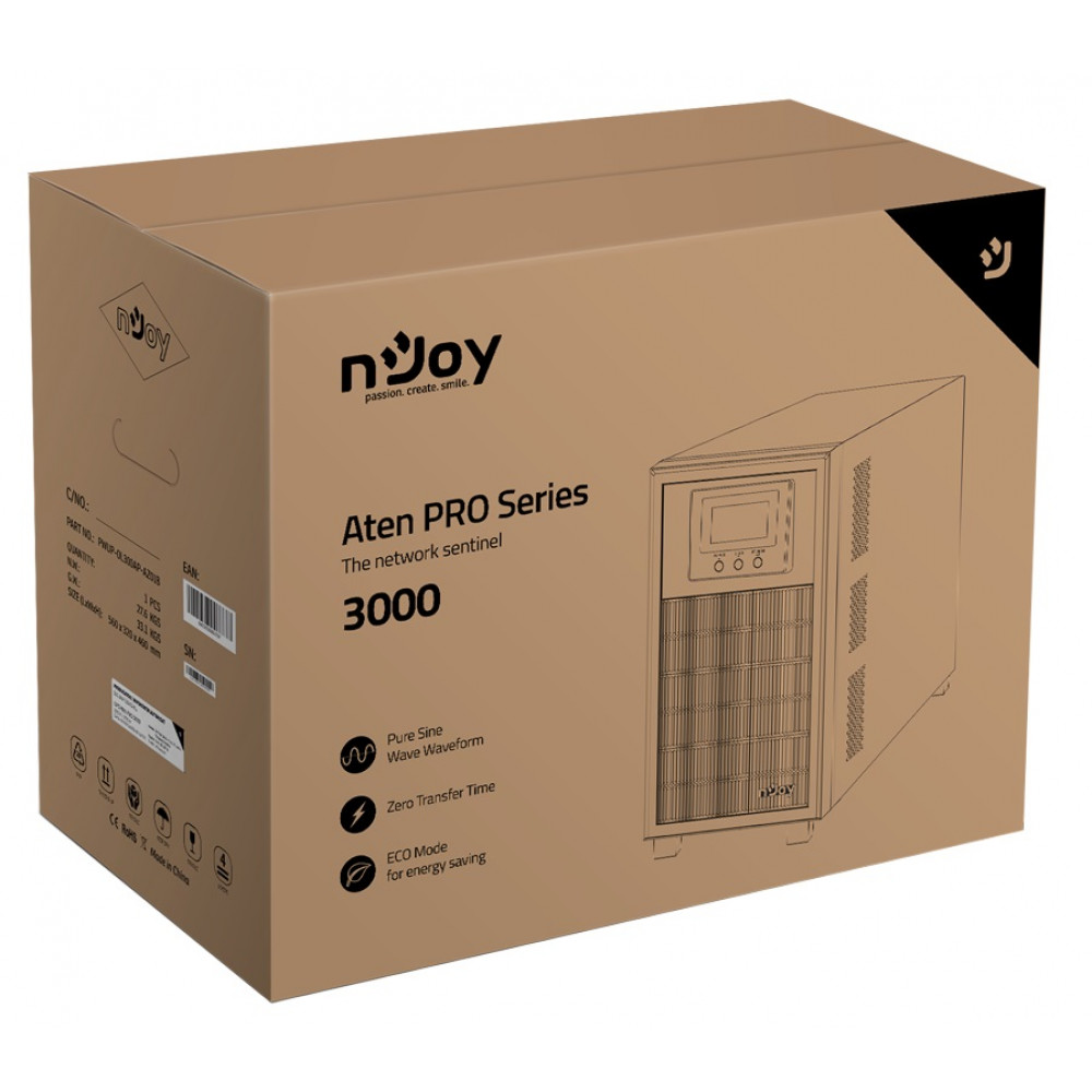 ИБП NJOY Aten Pro 3000 (PWUP-OL300AP-AZ01B)