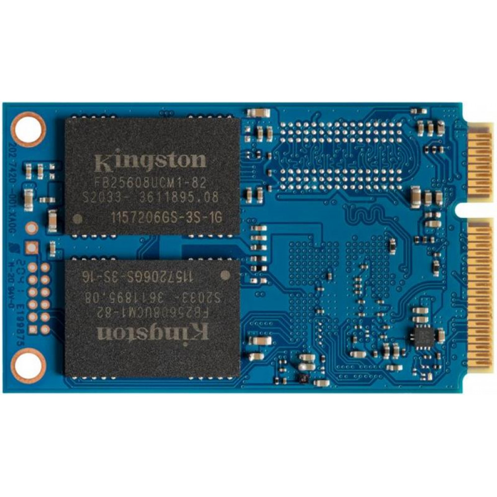Накопичувач SSD 512GB Kingston KC600 mSATA SATAIII 3D TLC (SKC600MS/512G)