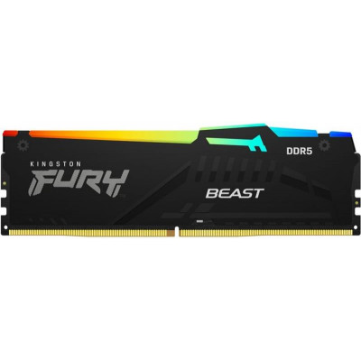 Модуль памяти DDR5 16GB/6000 Kingston Fury Beast RGB (KF560C30BBA-16)
