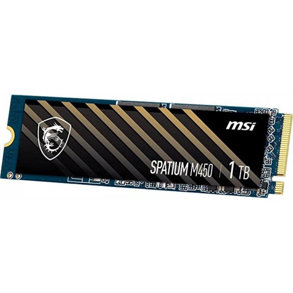 Накопичувач SSD 1TB MSI Spatium M450 M.2 2280 PCIe 4.0 x4 NVMe 3D NAND TLC (S78-440L980-P83)