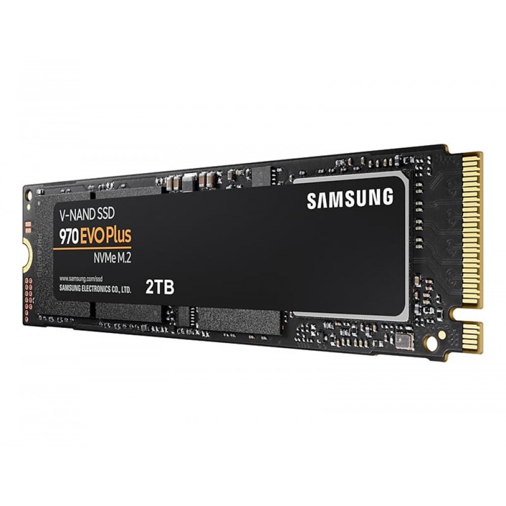 Накопитель SSD 2 ТB Samsung 970 EVO Plus M.2 2280 PCIe 3.0 x4 V-NAND MLC (MZ-V7S2T0BW)