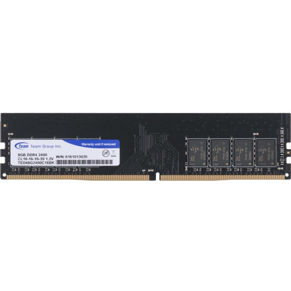 Модуль памяти DDR4 8GB/2400 Team Elite (TED48G2400C1601)