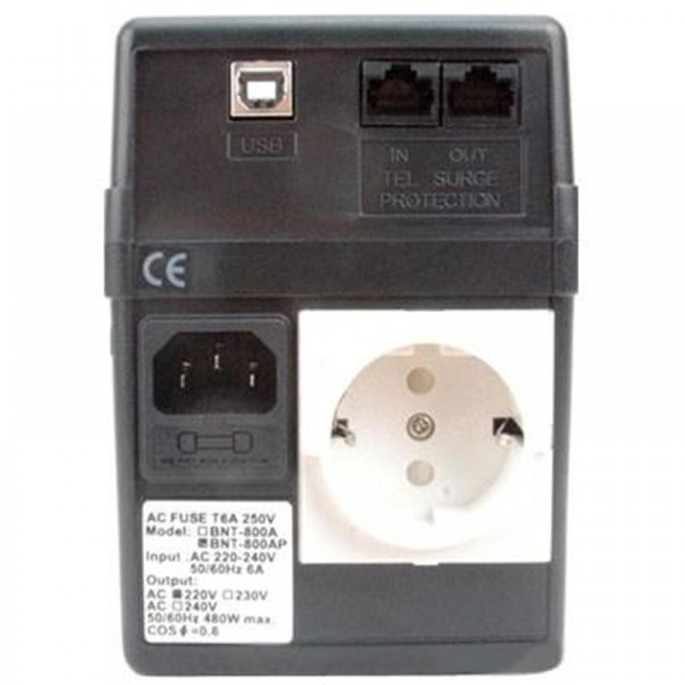 ИБП Powercom BNT-800A, 2 x IEC (00210198)