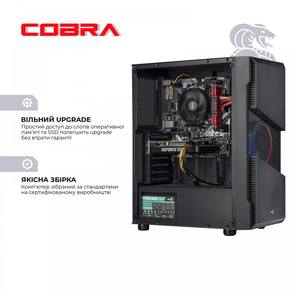 Персональний комп`ютер COBRA Advanced (A55.16.S4.166S.13152)