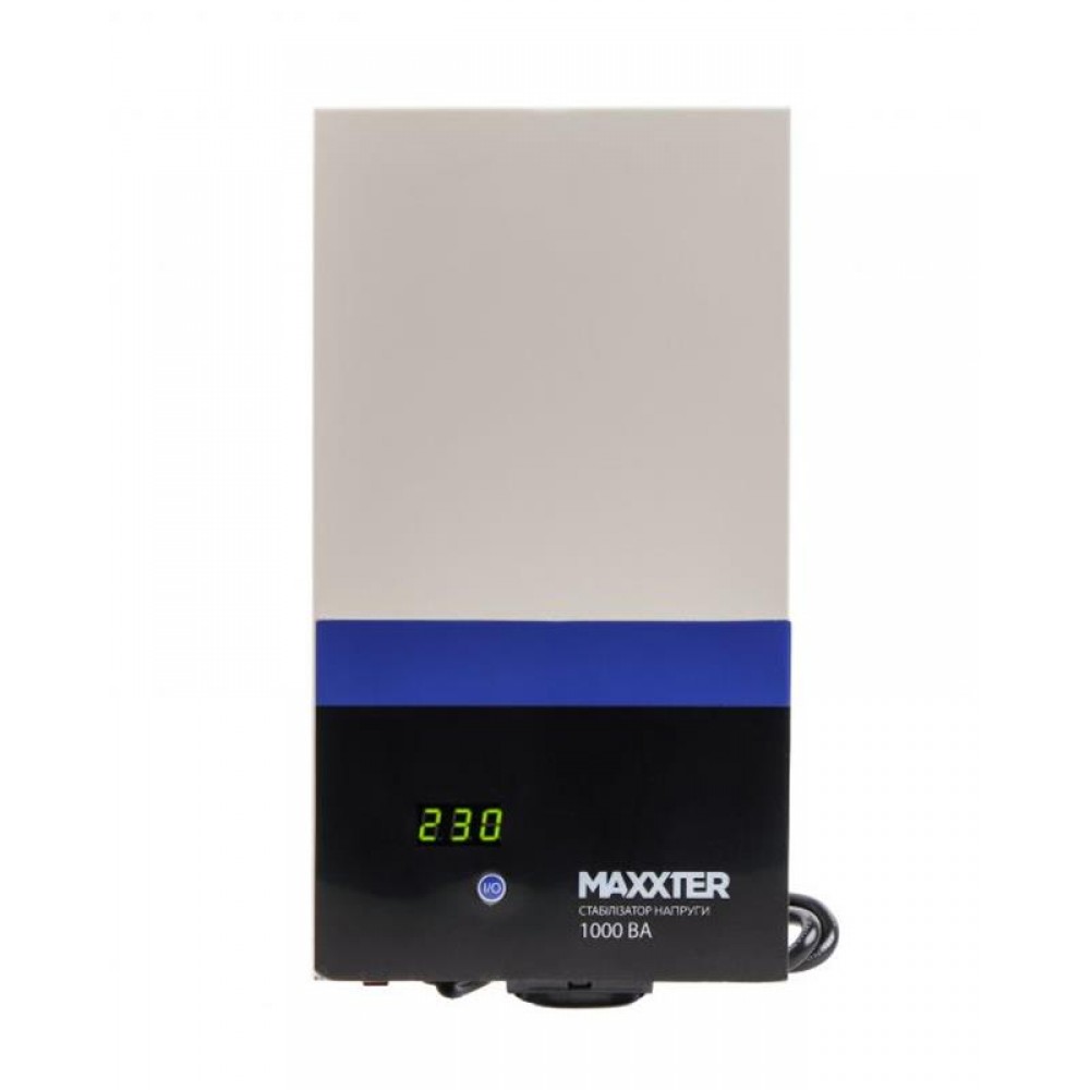 Стабілізатор Maxxter MX-AVR-DW1000-01 1000VA