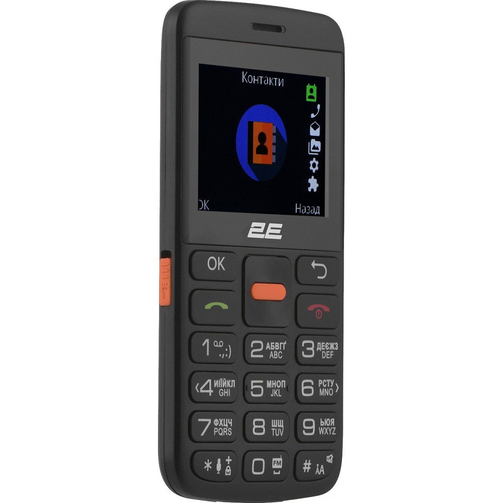 Мобiльний телефон 2E T180 Max Dual Sim Black (688130251051)