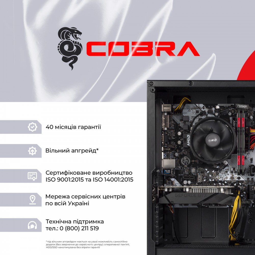 Персональний комп`ютер COBRA Advanced (A55.16.S4.166S.13152)