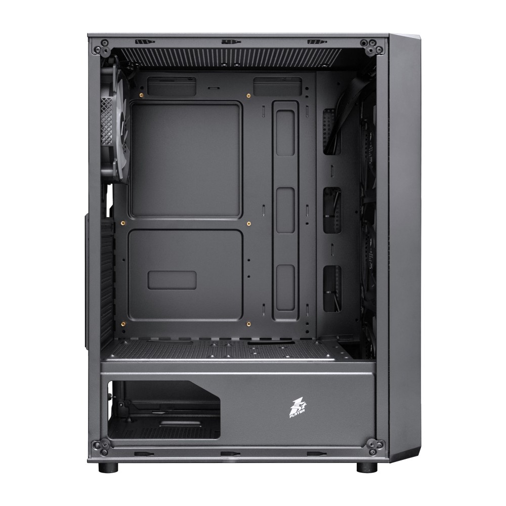 Корпус 1stPlayer FD3-4F2(AP)-BK Black без БП