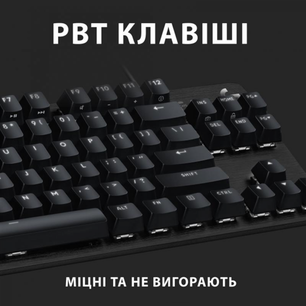 Клавиатура Logitech G413 TKL SE Corded Mechanical Gaming Keyboard Black (920-010446)