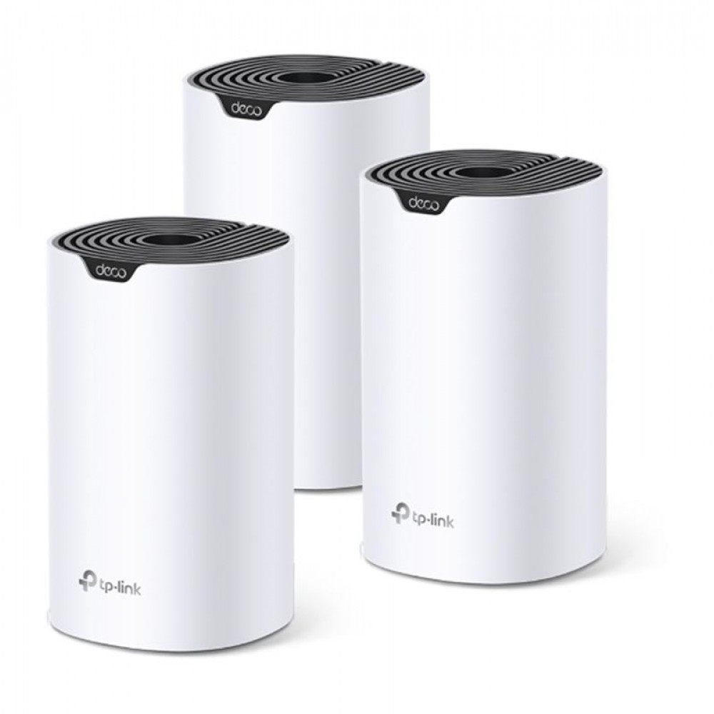 Комплект из трех Mesh Wi-Fi маршрутизаторов TP-Link Deco S4 (3-pack)