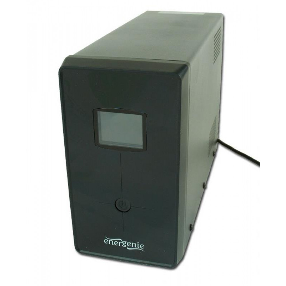 ДБЖ EnerGenie EG-UPS-033 1200VA LCD, USB, метал