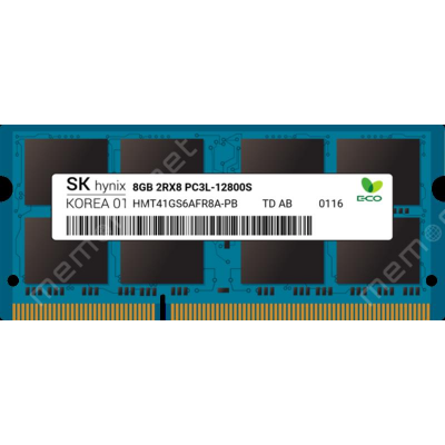 Модуль пам`ятi SO-DIMM 8GB/1600 DDR3L Hynix (HMT41GS6AFR8A-PB)