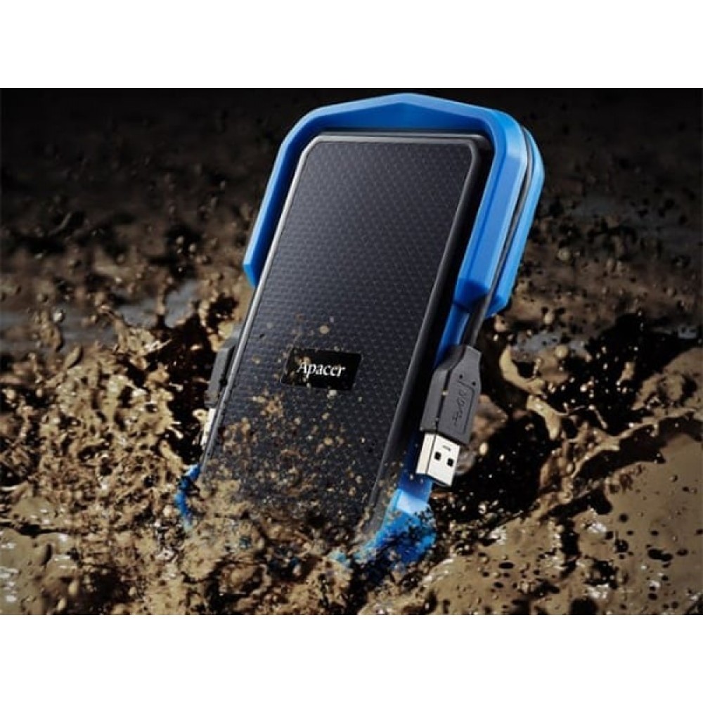 Зовнішній жорсткий диск 2.5" USB 1.0TB Apacer Apacer AC631 Black/Blue (AP1TBAC631U-1)