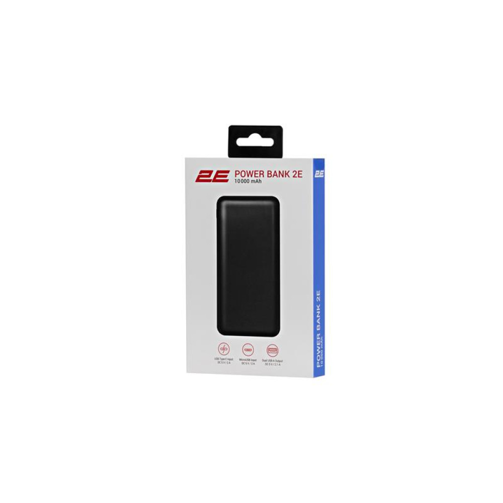 Power Bank 2E 10000mAh Black (2E-PB1005-BLACK)