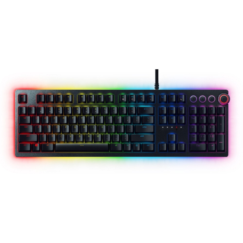 Клавіатура Razer Huntsman Elite Clicky Optical switch Black (RZ03-01870700-R3R1)