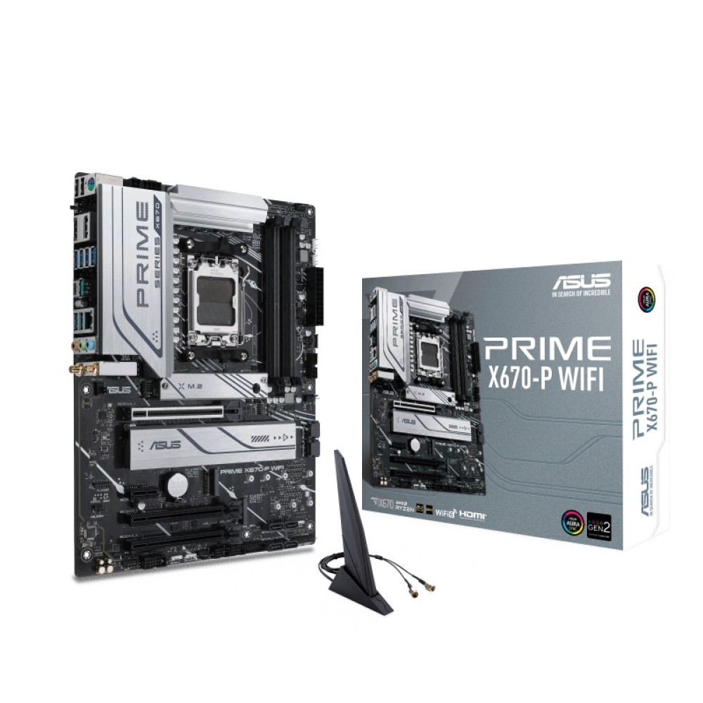 Материнская плата Asus Prime X670-P WiFi Socket AM5