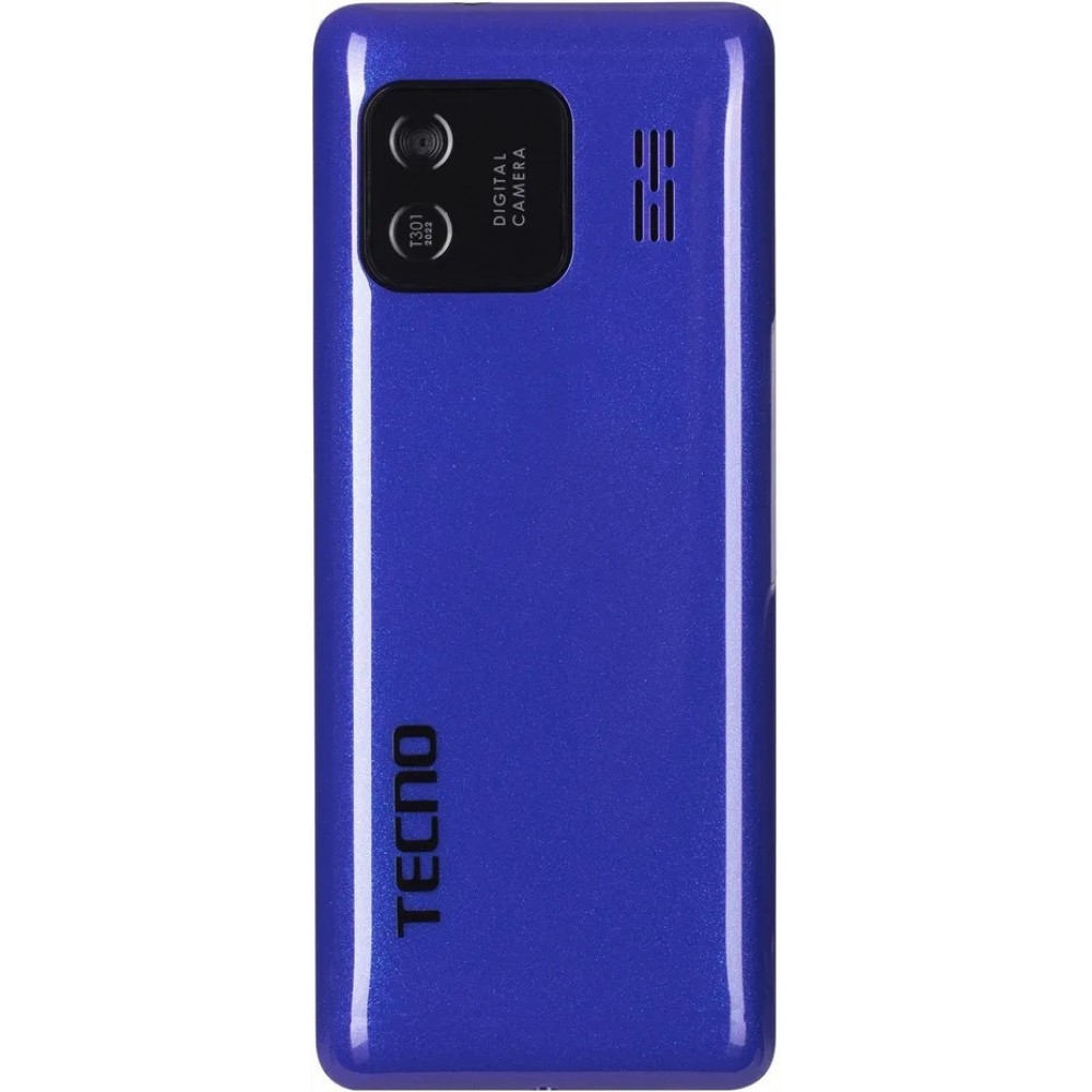 Мобiльний телефон Tecno T301 Dual Sim Blue (4895180778698)